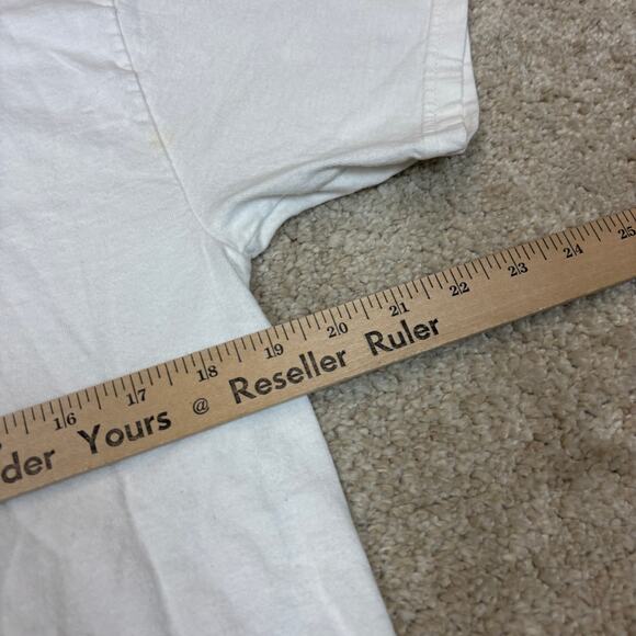 Vintage Disney Store Mickey House American Flag Salute T Shirt Men's M - Picture 4 of 9